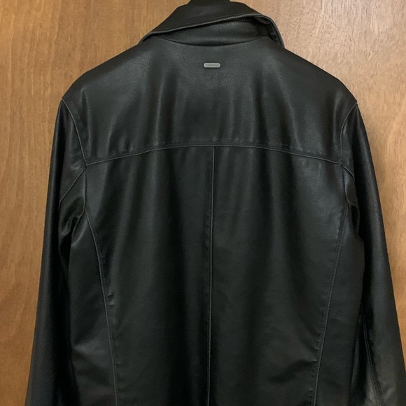 Men’s Medium Calvin Klein Leather Jacket - Picture 2 of 5